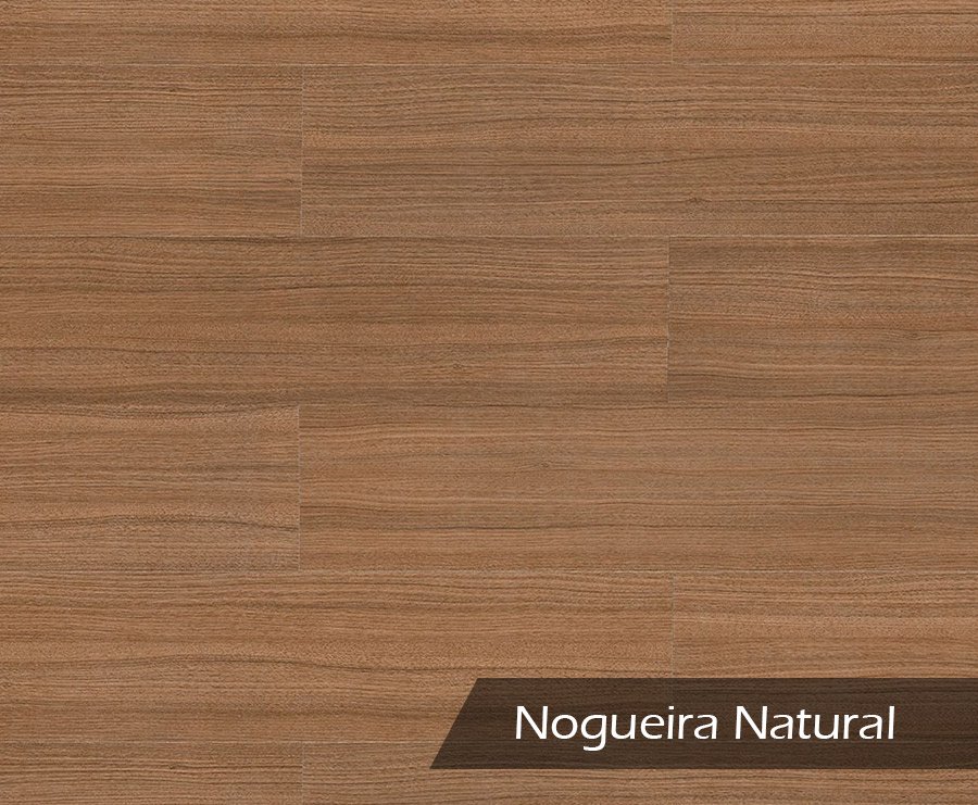Piso Laminado - Eucafloor Prime - Nogueira Natural