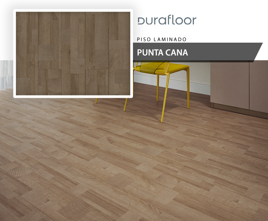 Piso Laminado - Durafloor Nature - Punta Cana