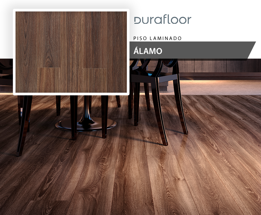 Piso Laminado - Durafloor New Way - Álamo