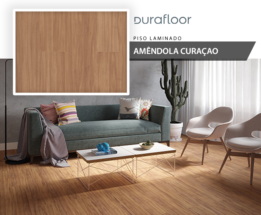 Piso Laminado - Durafloor New Way - Amendola Curaçao