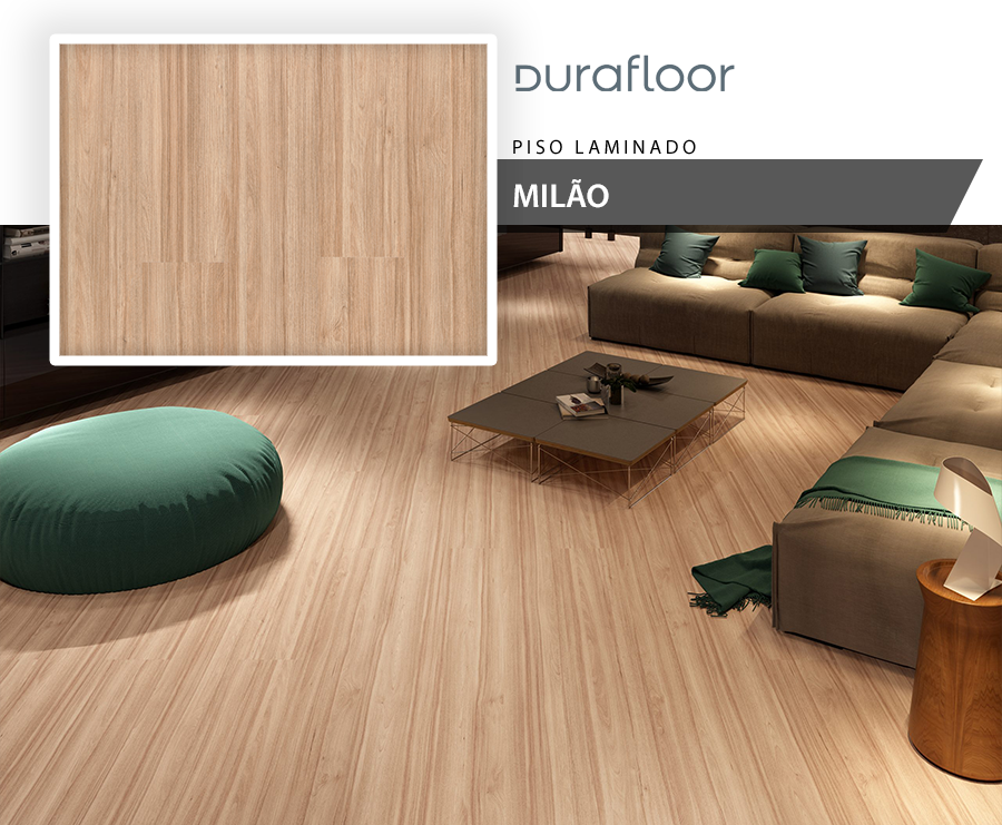 Piso Laminado - Durafloor New Way - Milão