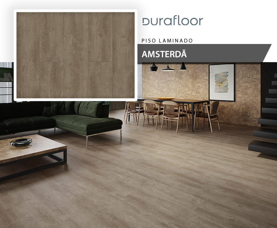 Piso Laminado - Durafloor Street - Amsterdã