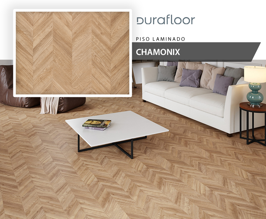 Piso Laminado - Durafloor Unique - Chamonix