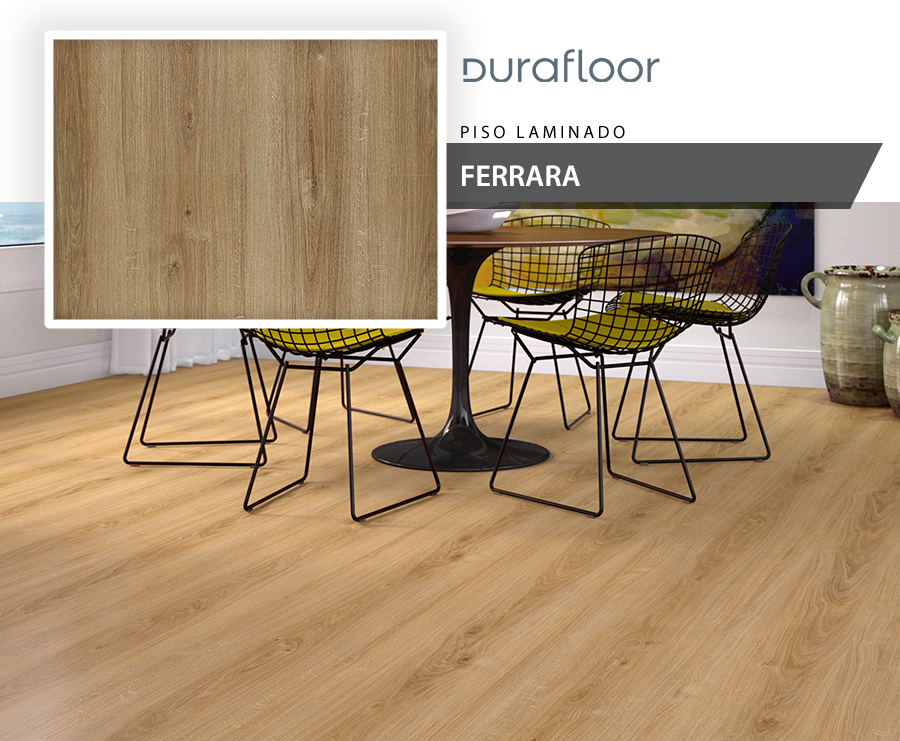 Piso Laminado - Durafloor Unique - Ferrara