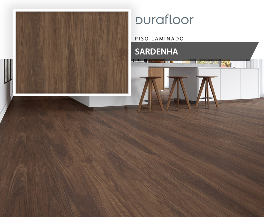 Piso Laminado - Durafloor Unique - Sardenha