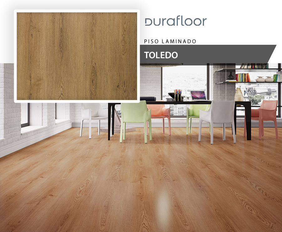 Piso Laminado - Durafloor Unique - Toledo