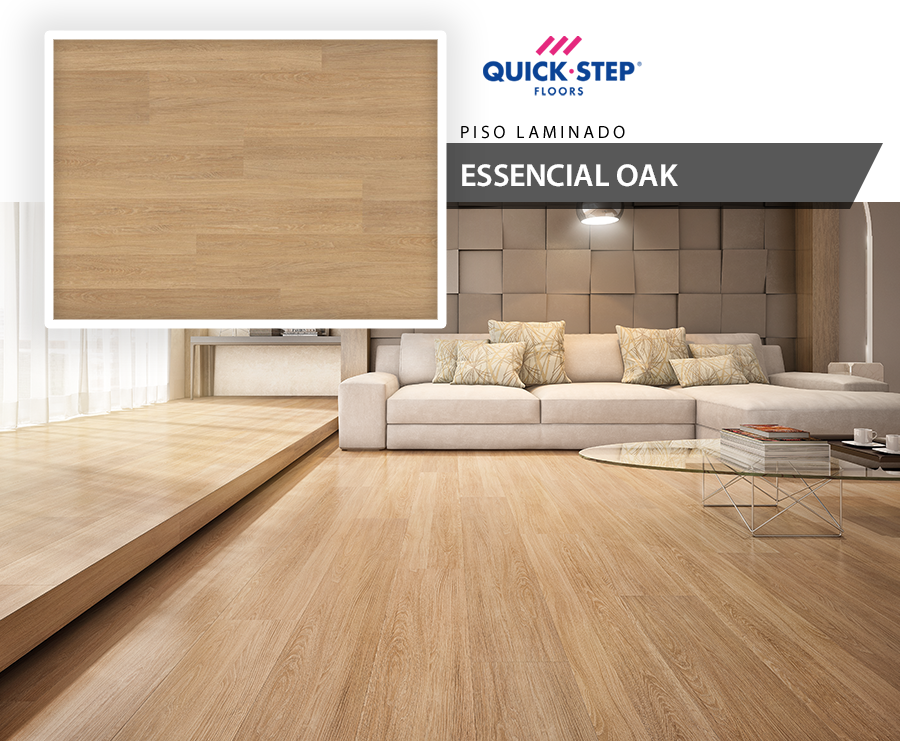 Piso Laminado - Quick Step Premiere - Essencial Oak